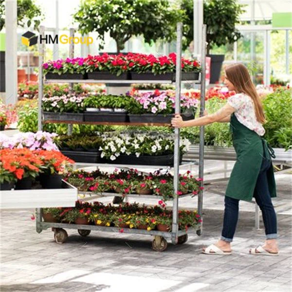 garden centre plant trolley