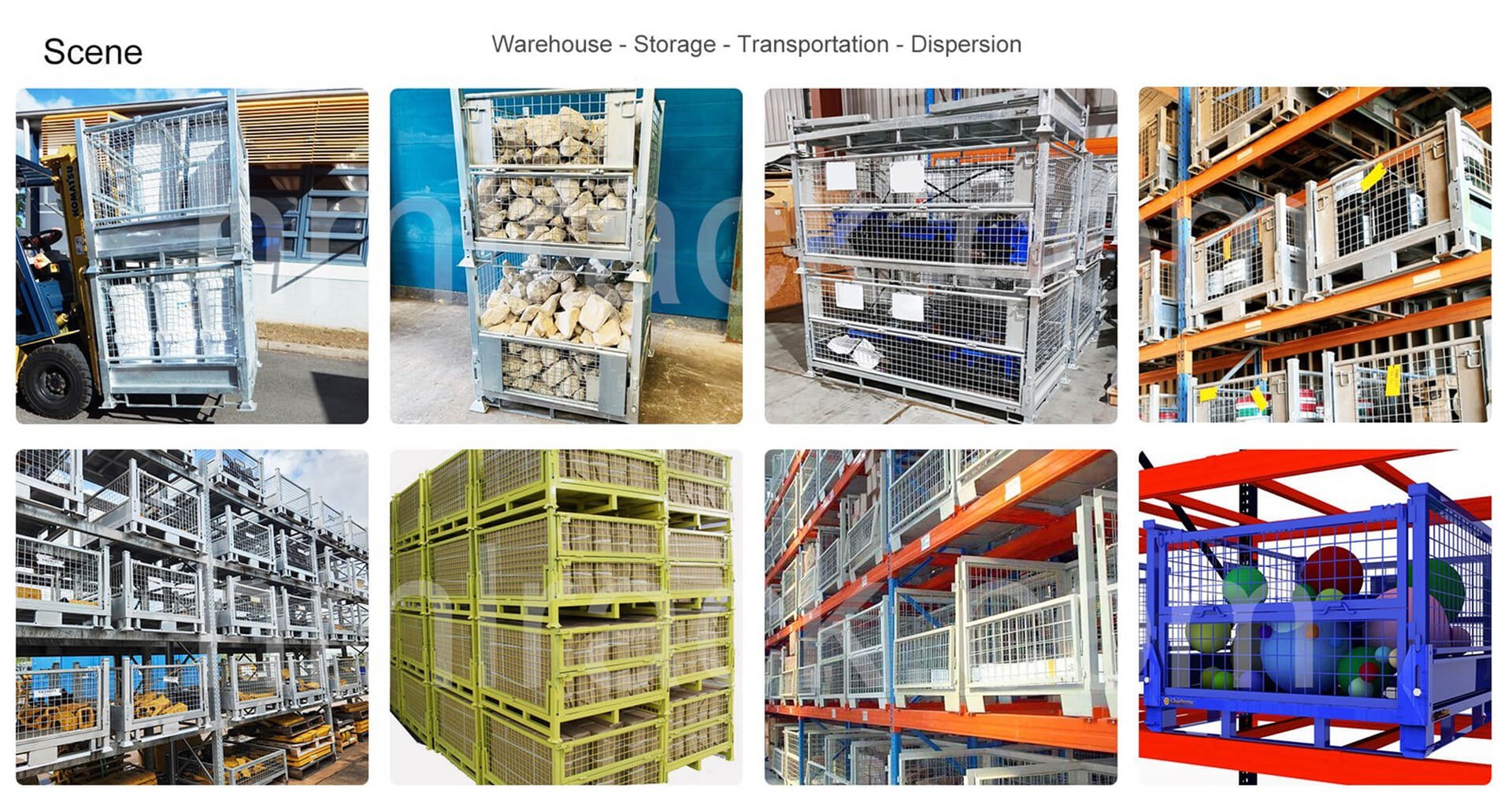 Stillage Cage Pallet Applications Stillage Cage Pallet Applications
